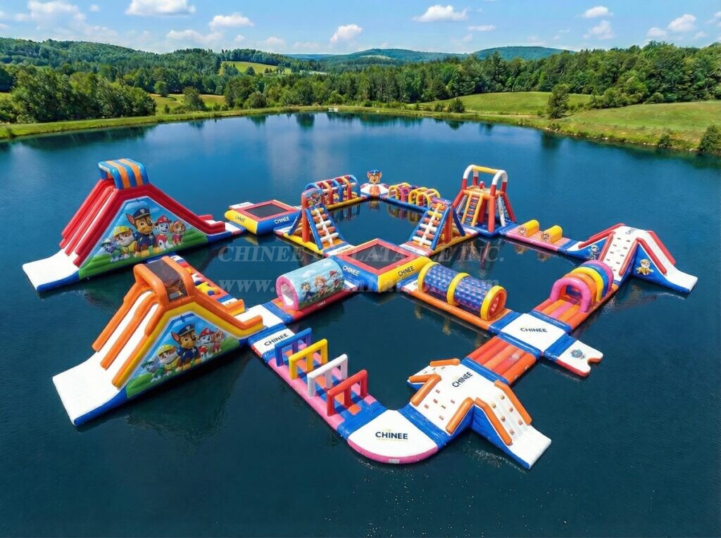 S915 Paw Patrol Theme Inflatable Water Park