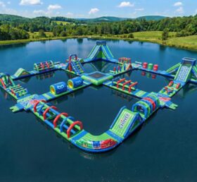 S918 PJ Masks Theme Inflatable Water Park