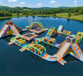 S925 Rusty Rivets Theme Inflatable Water Park