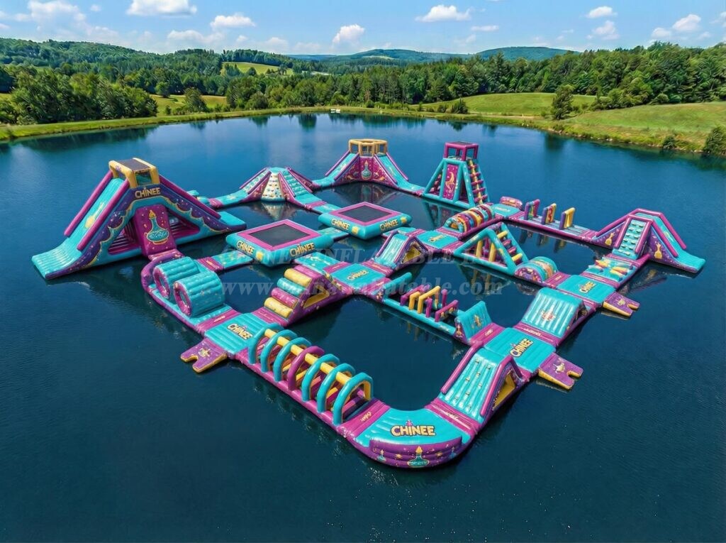 S928 Shimmer & Shine Theme Inflatable Water Park