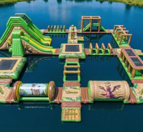 S929 Shrek Theme Inflatable Water Park