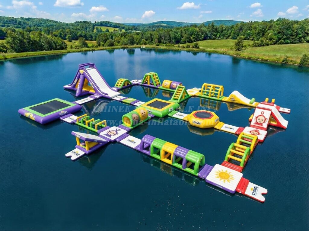 S937 Teletubbies Theme Inflatable Water Park