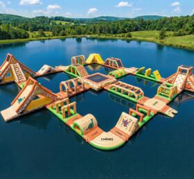 S938 The Flintstones Theme Inflatable Water Park